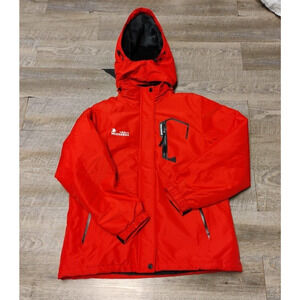 MOERDENG Women's Waterproof Ski Jacket Warm Winter Snow Coat Mt Windbreaker Sz L